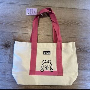 BT21 mini tote bag